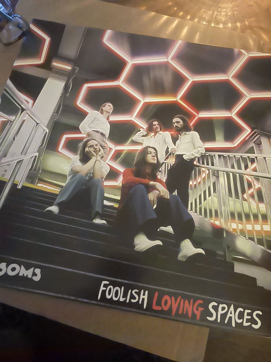 chasingfunshine's tweet photo. My boy gave me 2 things tonight for my birthday. 
1. @BlossomsBand on vinyl
2. Memories of Bleeker St and good times in NYC. 
He knows what his mama likes https://t.co/4yxaYfnLNs