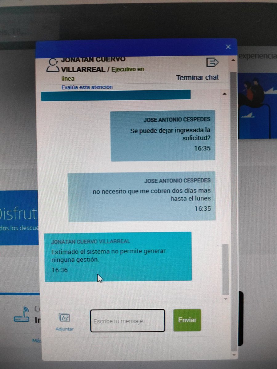 JouCDee's tweet photo. @AyudaMovistarCL Necesito dar de baja mi servicio y mágicamente su sistema no permite generar gestiones , necesito dar de baja el servicio hoy, no el lunes. https://t.co/jhxieBFrsY
