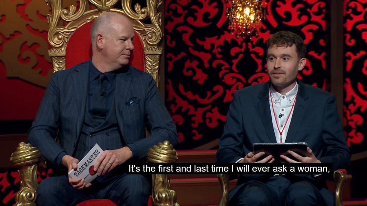 littleaIexhorne's tweet image. this was so alex horne coded #TaskmasterAU