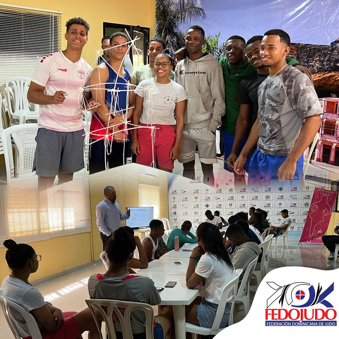 ¡Atletas de la selección nacional de judo, no se pierdan nuestro Taller de Fortalecimiento de Trabajo en Equipo con el Coach Luis Alberto Sanchez! 

#Judo #TrabajoEnEquipo #deporte