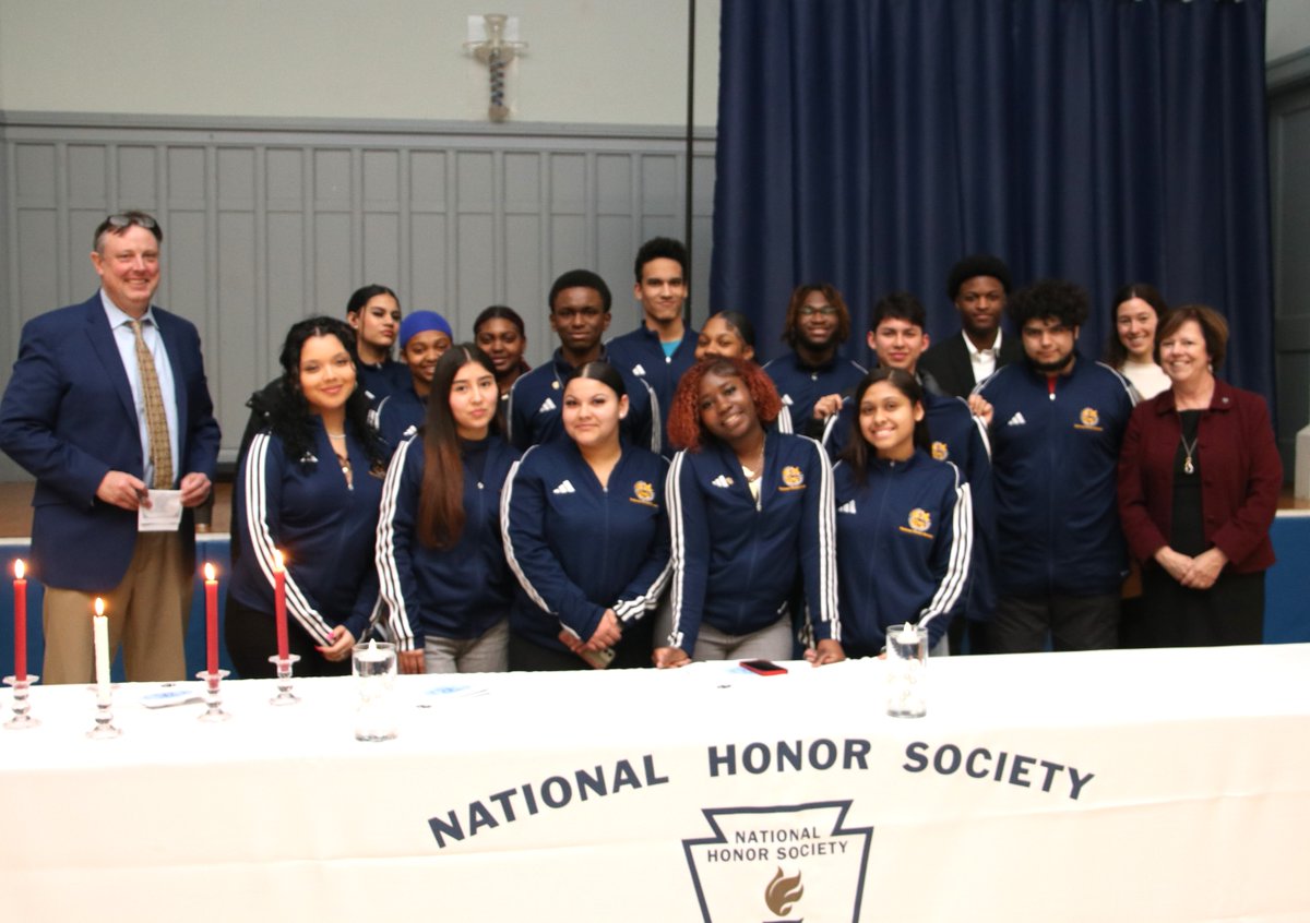 Congratulations to the 17 students inducted into the National Honor Society last night. Students were nominated and selected based on four pillars of academic excellence: scholarship, service, leadership, and character. bit.ly/3lchdtD #WeAreCRB #CollegeBound