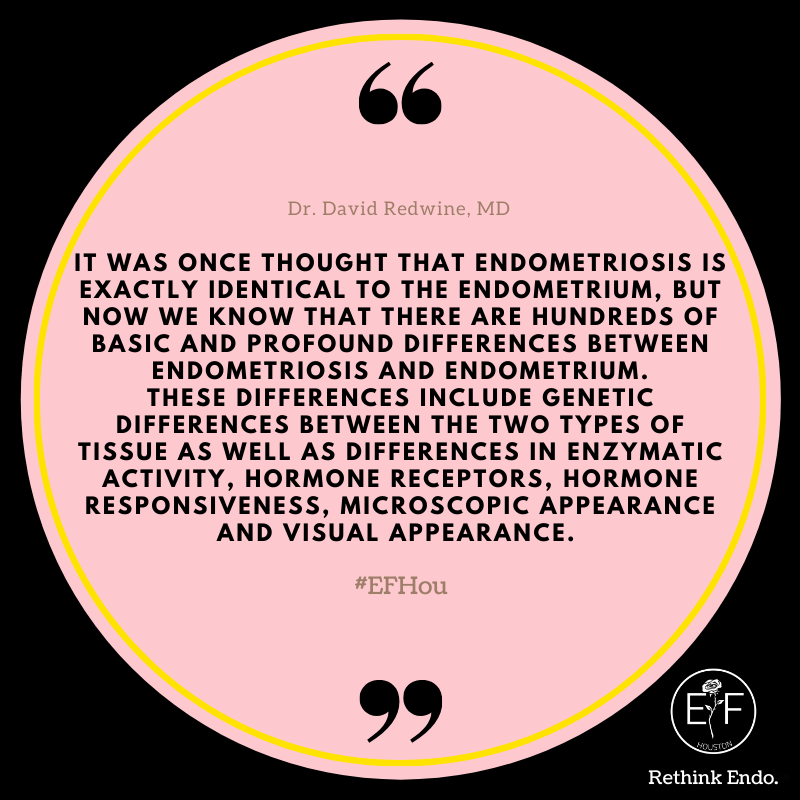 ef_hou's tweet photo. Endometriosis is not endometrium
#davidredwine #rethinkendo #breakthecycle #endometriosis #endo #endoeducation #endometriosisawareness #endoadvocate #excision #goldstandard #expertcare #bantheburn https://t.co/6ScCNbYUzg