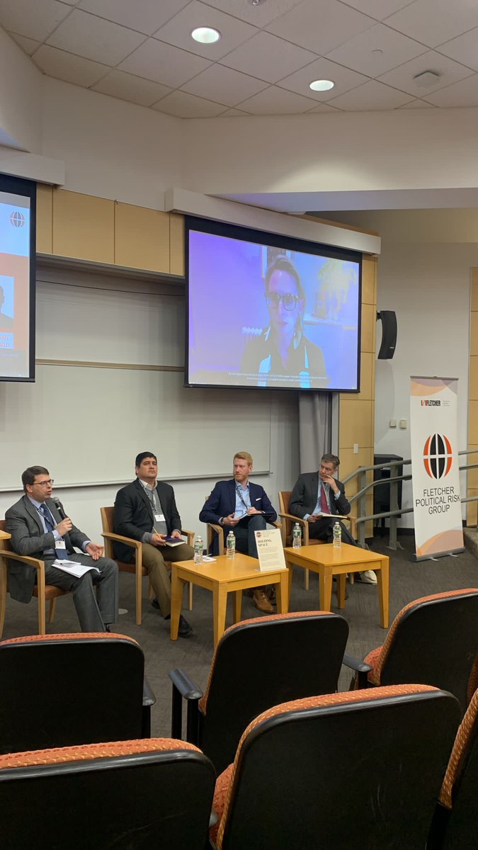 FletcherPRG's tweet photo. @CarlosAlvQ, current professor at @FletcherSchool, is closely watching how developments in U.S. policy under the #Biden administration regarding chips and the tech #supplychain will affect Latin America, specifically regarding demand for jobs and growth of regional trade https://t.co/zHargg61k4