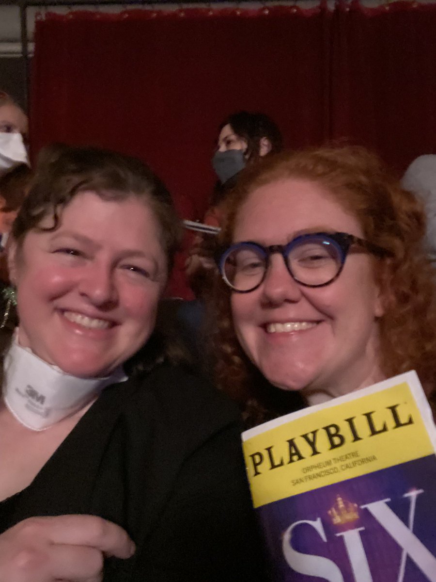 DianaJaffeSF's tweet photo. Flow PMs in the wild! After an amazing #tdx23, @samreynard and I went to see Six: The Musical to see some other queens take the stage. https://t.co/hQlweI6jII