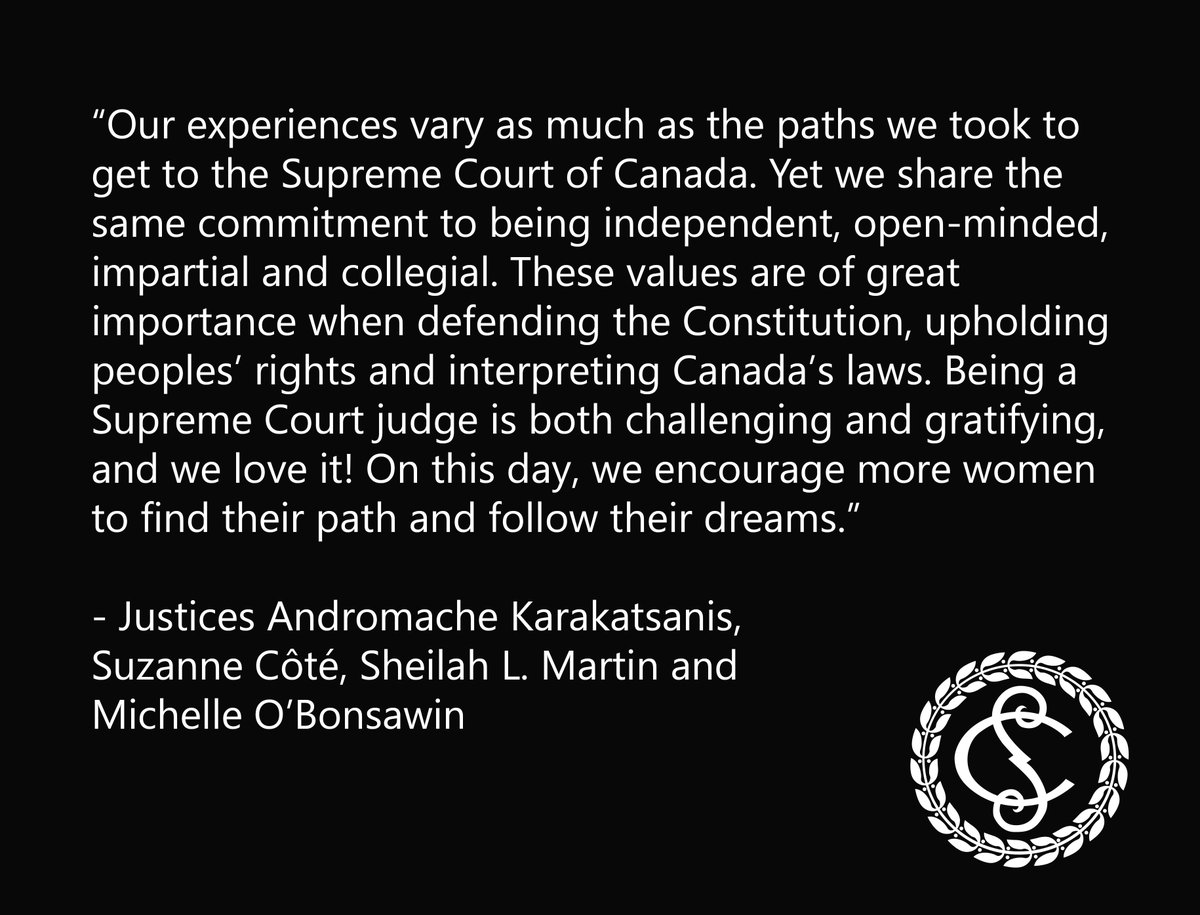 Supreme Court of Canada tweet media