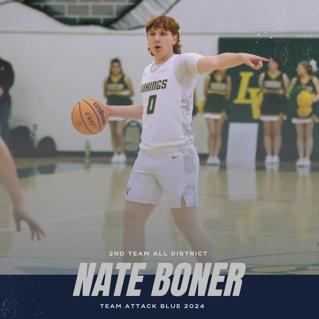 LBAAttack's tweet image. Great work to Nate Bonner for honors in Second Team All Dulles District 🏀💪 #TeamAttack