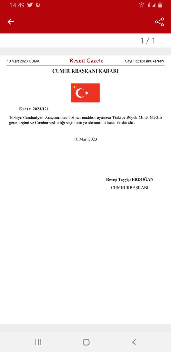 Ülkemiz için hayırlı olsun..