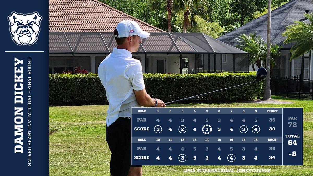 ButlerUGolf's tweet photo. A Closer Look at the Butler Record 64 Carded Today by Damon Dickey...  #GoLowDawgs https://t.co/orTe09wMP3