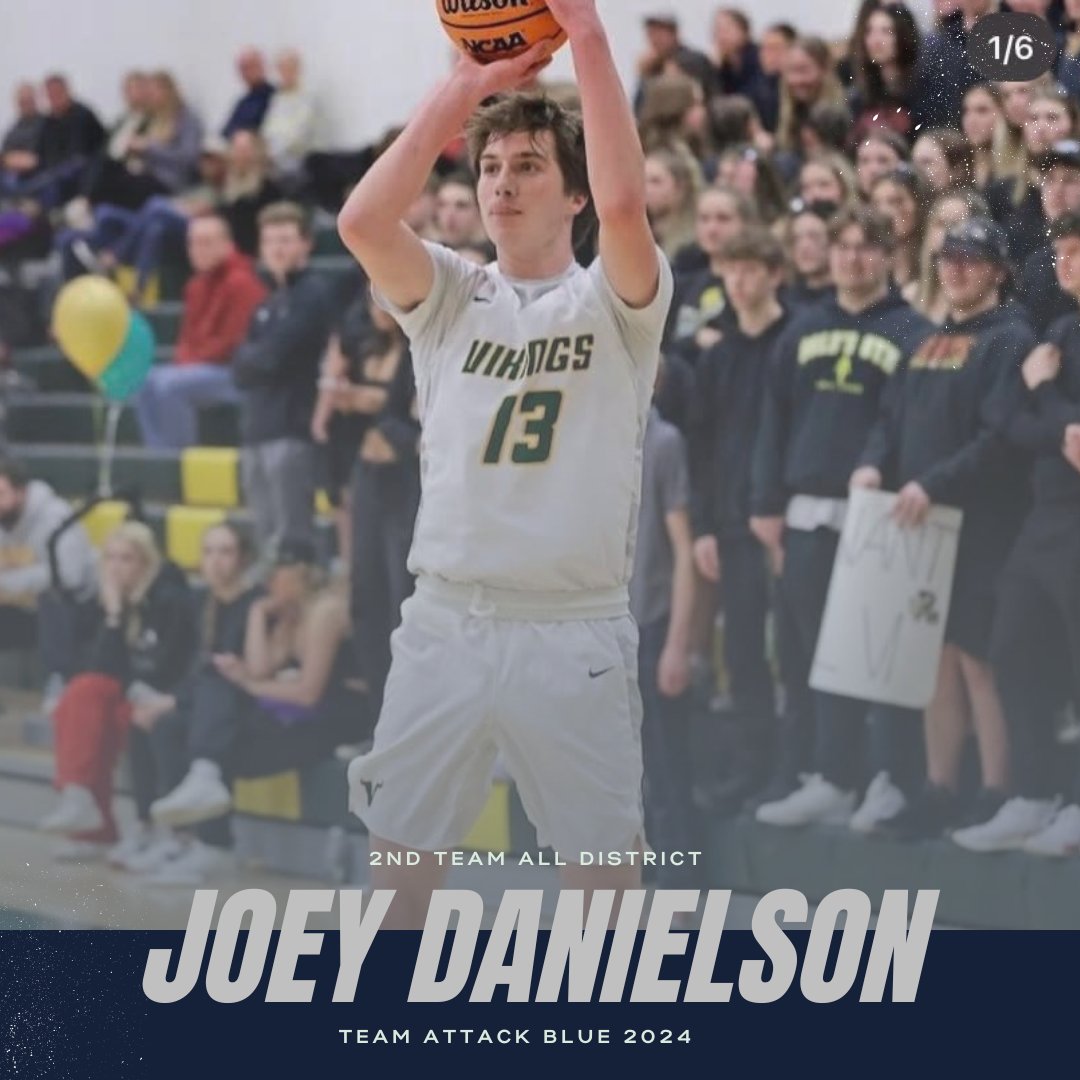 LBAAttack's tweet image. Way to go Joey Danielson, on placing Second Team All Dulles District👏💪 #TeamAttack