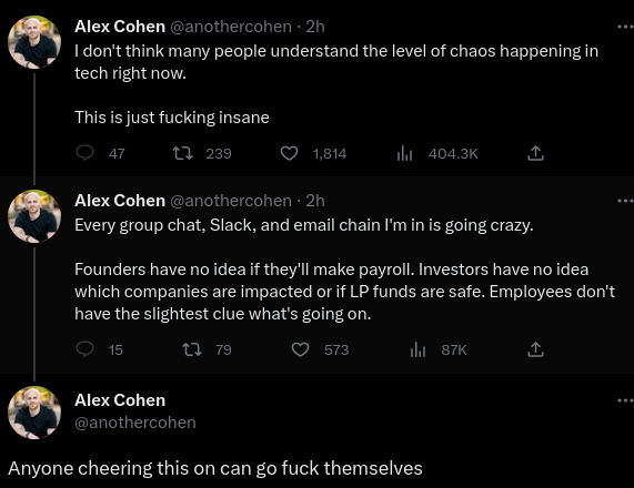 when other ppl lose money VS when i lose my money