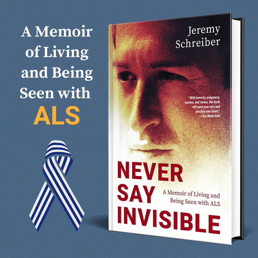 In May '21, activist @JeremySchreiber (1979-2021) discussed his #ALS journey w @WQXR's Elliott Forrest.

Hear that talk plus excerpts from Jeremey's #memoir, Never Say Invisible, read by actor James Naughton: youtube.com/watch?v=RaOSLz…

#EndALS #ALSChampions
amzn.to/3y8Fsg5