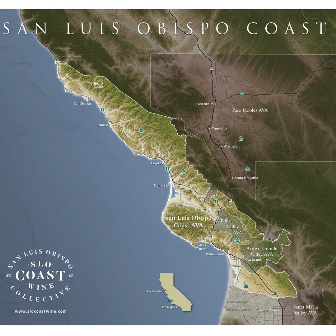 Happy one year anniversary to the stunning San Luis Obispo Coast AVA! 
You can join the celebration at the SLO Coast Wine Classic in Pismo Beach March 24-26, or toast a SLO wine from afar 🍷 

📷: @slocoastwine