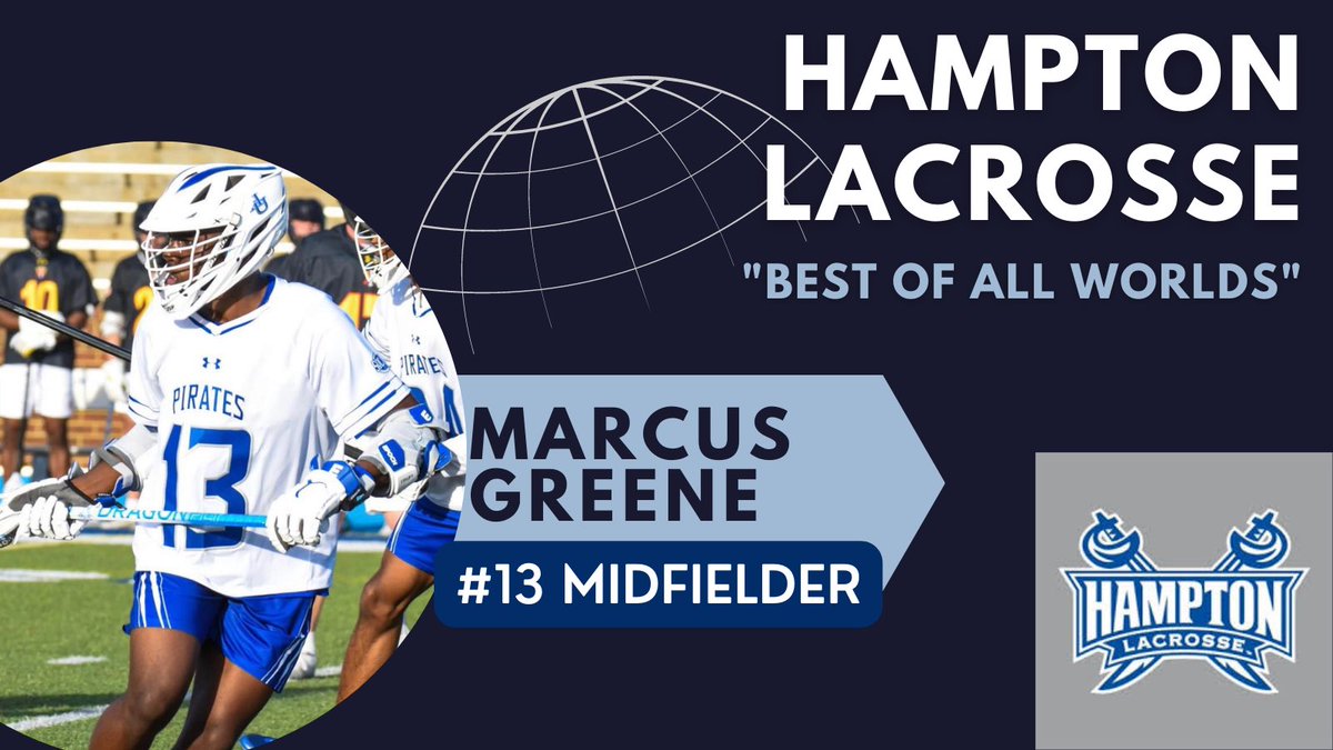 Marcus Greene, #13 midfielder, a third-year from our Hampton University Lacrosse team, is a man of many things. He is a member of the Omega Psi Phi Fraternity, Inc.
Read more below 💙

docs.google.com/file/d/1-kcRMW…