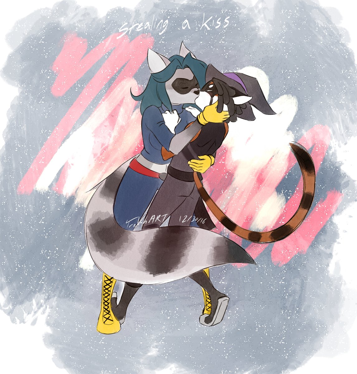 TrevonHarty's tweet image. Date Created: 12/30/16
Just a dumb piece I made back in the day for a friend
...What? I used to have a thing for thieves. &amp;gt;//^//&amp;gt; ...Still do. Stole my sword right after though

Amelia S. Cooper belongs to @ZSgamedesign