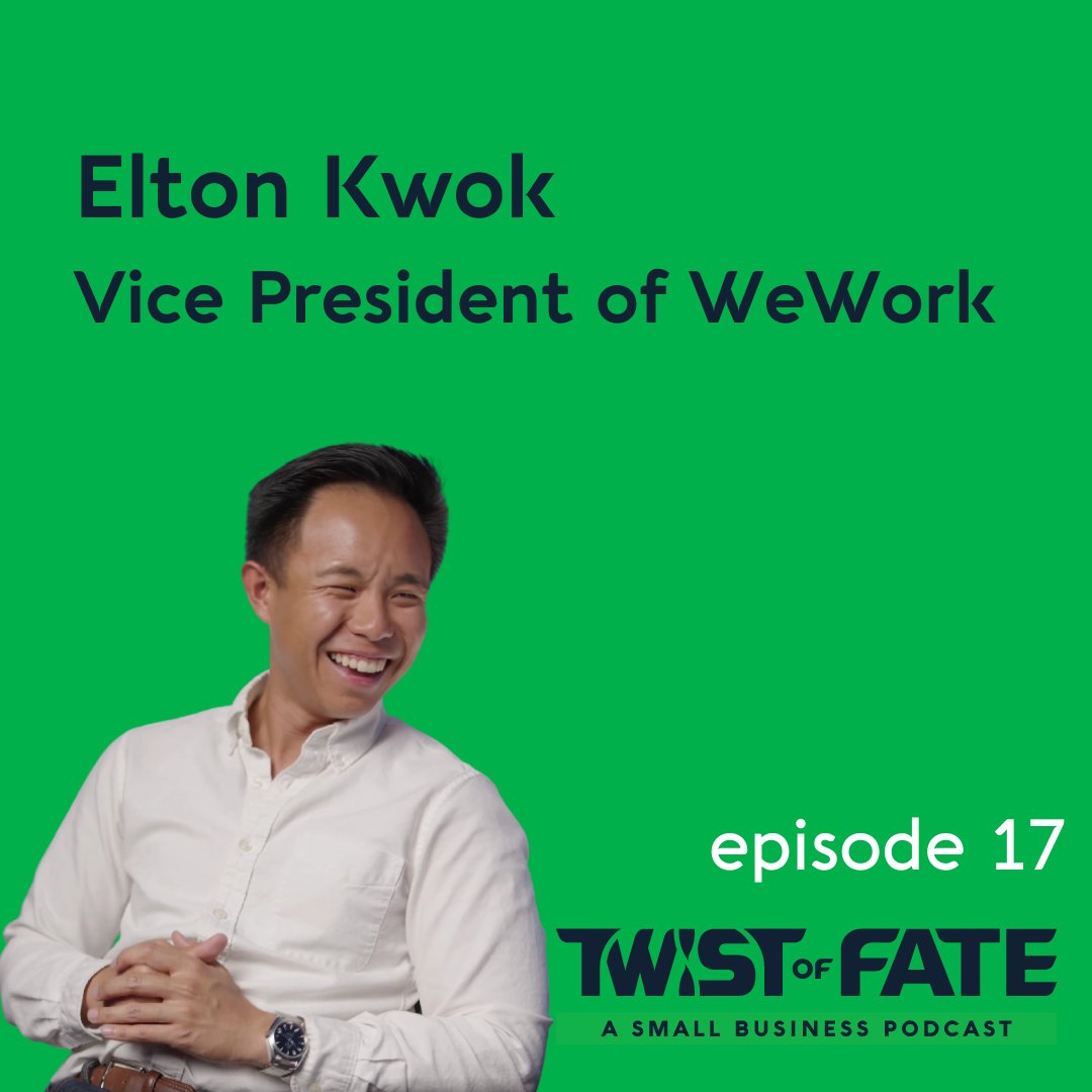 ▶️Watch Twist of Fate Podcast episode 17
youtube.com/watch?v=7bQU_H…  

A Lack of Office Space Inspired Change
Host @DouglasYoungerIII
Guest Elton Kwok @EltonKwok <a href="/WeWork/">WeWork</a>

#reinventyourbusiness 
#reinventyourself 
#TwistofFatePodcast 
#2stepsback 
#podcast 
#smallbusinesspodcast