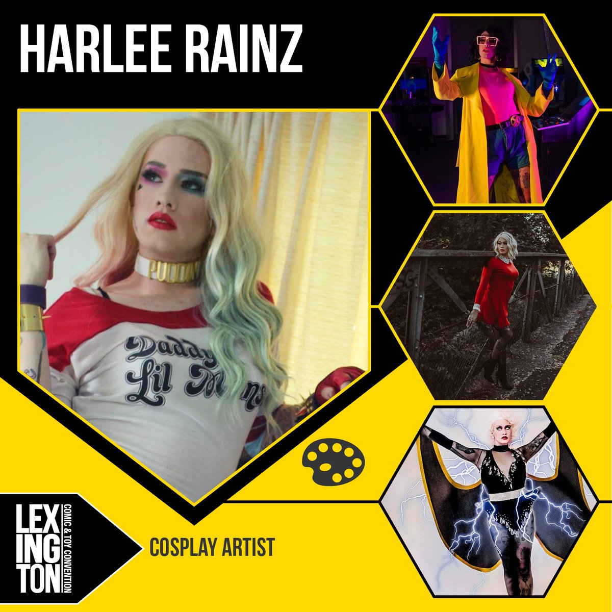 Lexington Comic & Toy Convention on Twitter "LCTC2023 Guest Announcement HARLEE RAINZ will