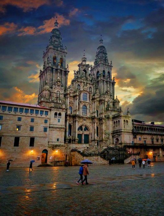 Santiago de Compostela, Galicia.