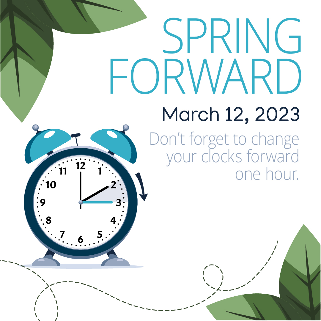 FSCJ on Twitter "Who’s ready for the spring forward time change? Don’t