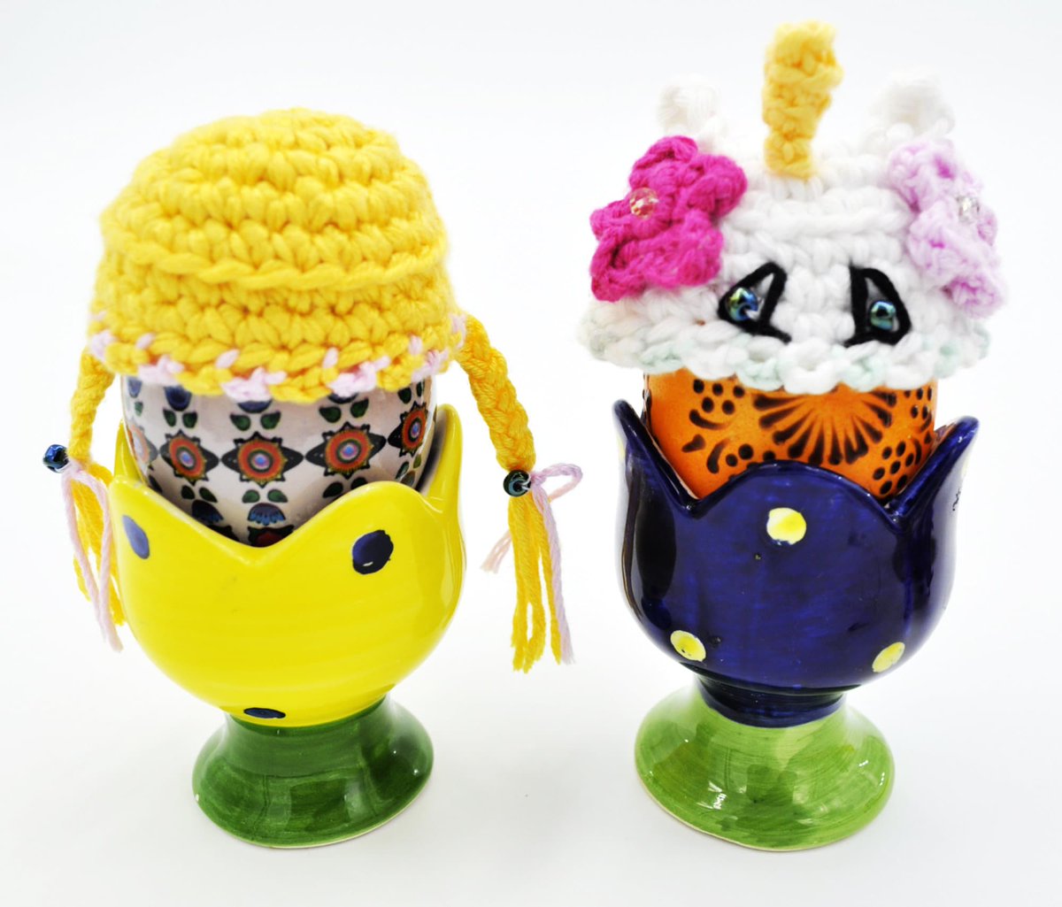 solveigakiran1's tweet image. Gorgeous Easter eggs caps for Easter Holidays, Easter table eggs decor, Egg cozy, Egg warmers, crochet eggs hats, Unicorn hat tuppu.net/72f4af96  #EasterTableDecor