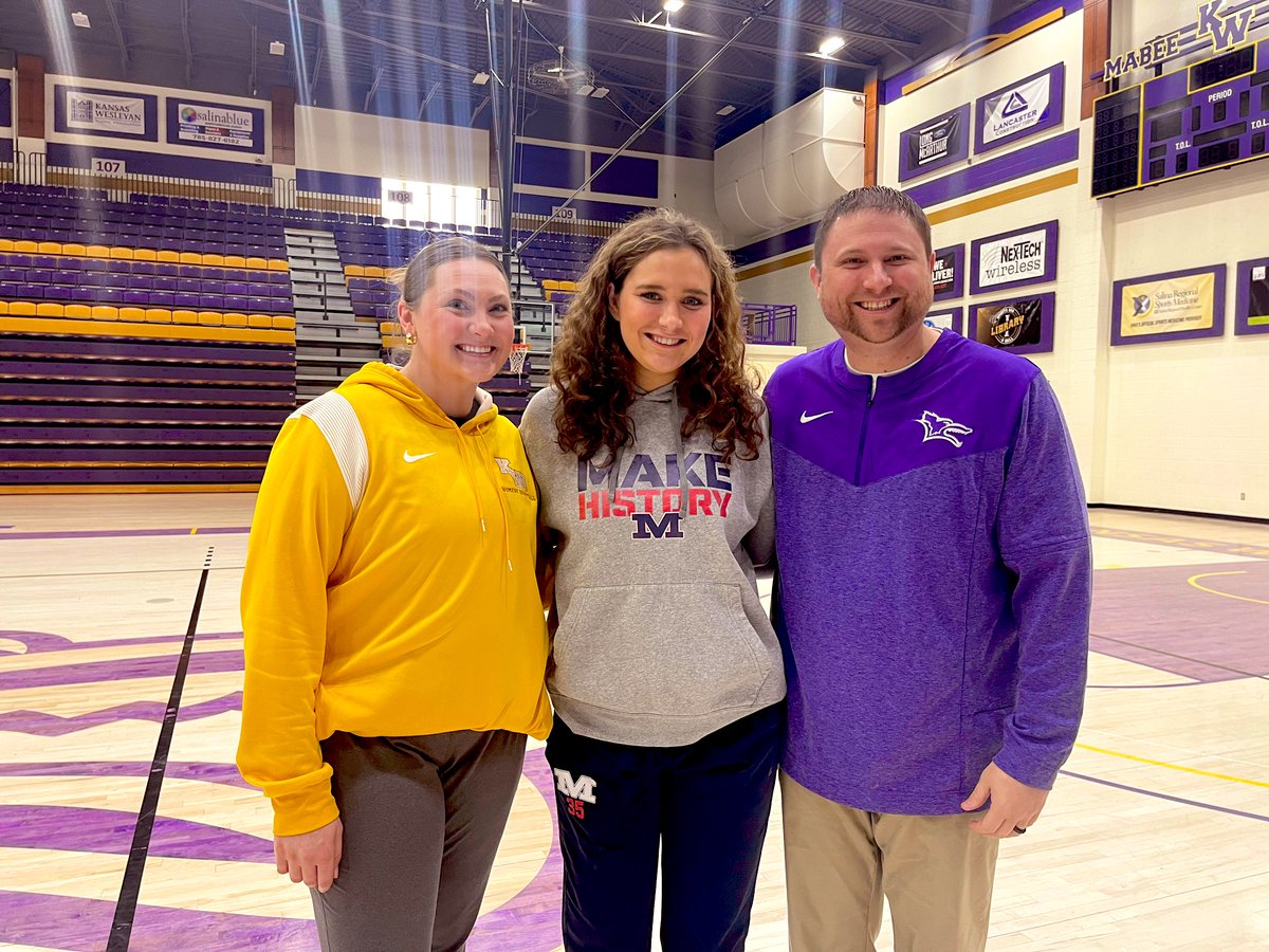 Blessed to receive an offer from <a href="/kwucoyotes/">Kansas Wesleyan Coyotes</a> !! Thank you <a href="/coachshowman/">ryan.showman</a> for the visit!!! Go yotes! 💜💛