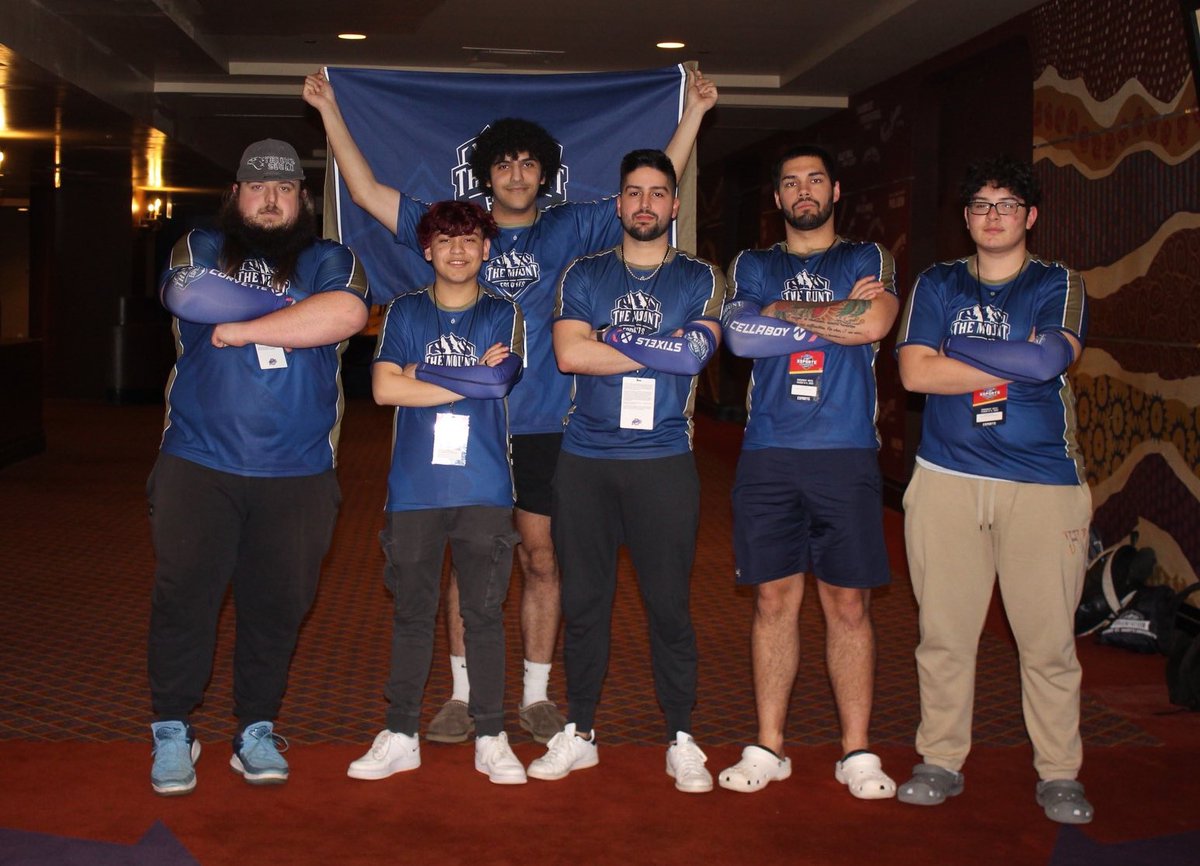 Our super-skilled <a href="/EsportsMount/">Mount Esports</a> players are making us #MountProud at the <a href="/MAACEsports/">MAAC Esports</a> tournament in Atlantic City, NJ! 👏

The Valorant team plays at 6:30 tonight, &amp; the Overwatch team defeated Quinnipiac to advance to the championships tomorrow. #GoMount 

📷: <a href="/MAACEsports/">MAAC Esports</a>