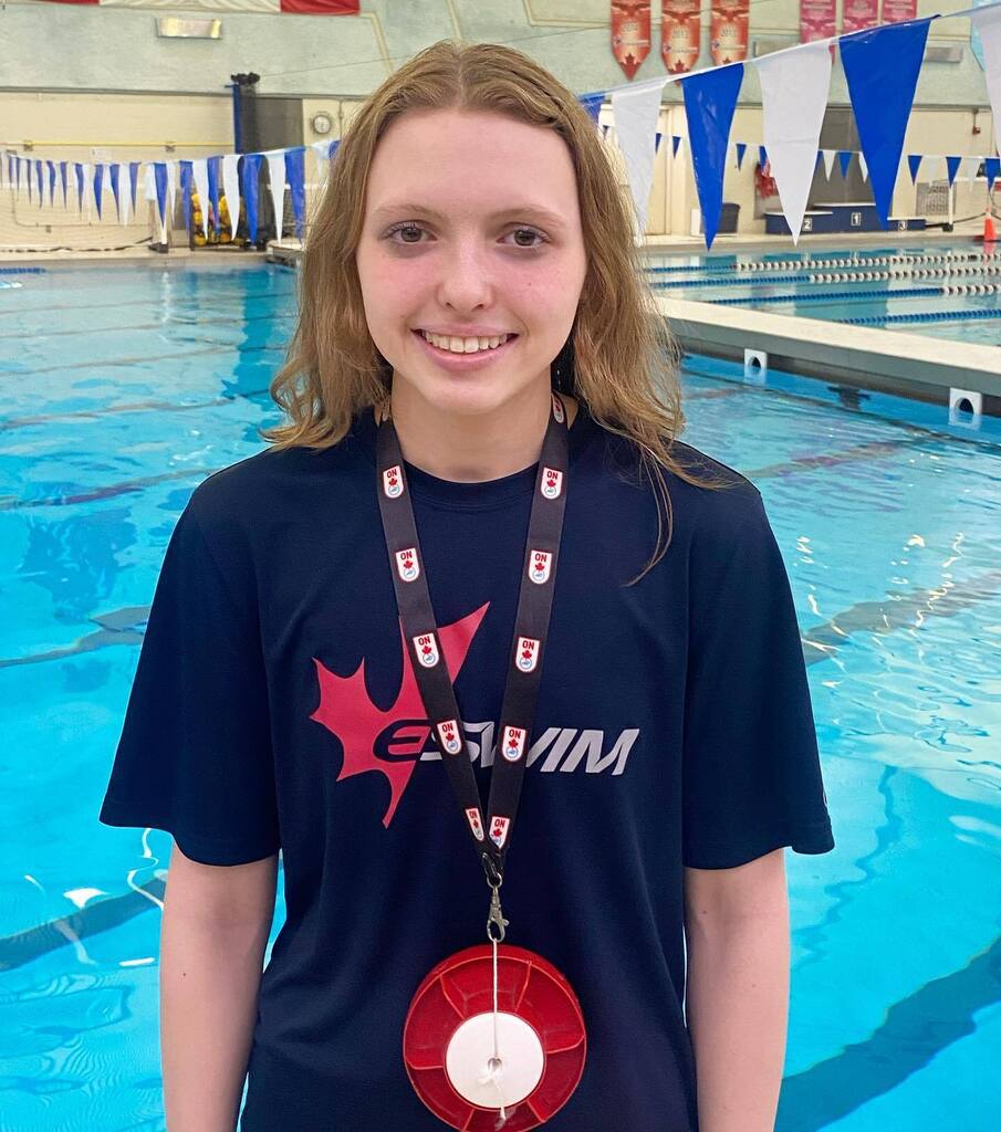 Congratulations Ansehka on a fantastic showing at <a href="/swimontario/">Swim Ontario</a> OSC! Aneshka won the 100 and 200 fly and qualified for Trials in the process ! Well done ! #BuoyAward #GOESWIMGO #CommittedToExcellence instagr.am/p/CpnpkTEPl-o/