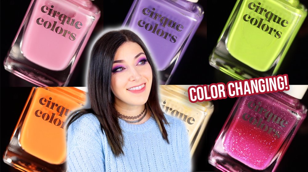 New polishes from @cirquecolors including jellies and a TRI THERMAL!! youtube.com/watch?v=AZM0gP…