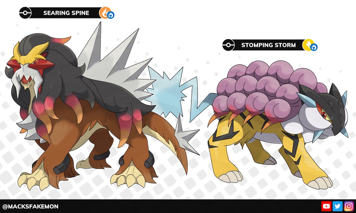 After Walking Wake, Pokemon fans are designing Paradox versions of the  other two legendary dogs