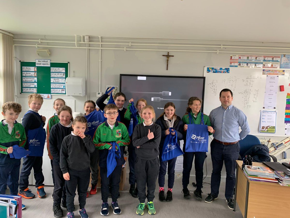 Engineers Week meant STEM tasks, researching famous engineers and exploring the diverse role engineers play in our lives. Many thanks to our parents Michael <a href="/Pfizer_Ireland/">Pfizer Ireland</a> and Aisling @DePuySynthes for their engaging presentations and kind gifts! <a href="/EngineerIreland/">Engineers Ireland</a>