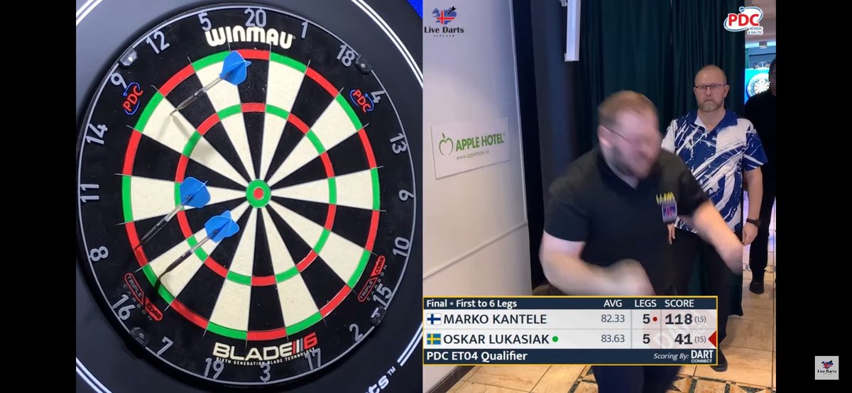 Grattis Oskar Lukasiak! Seger i ET4-finalen mot Marko Kantele! Nu väntar European Tour i München 8-10 april!