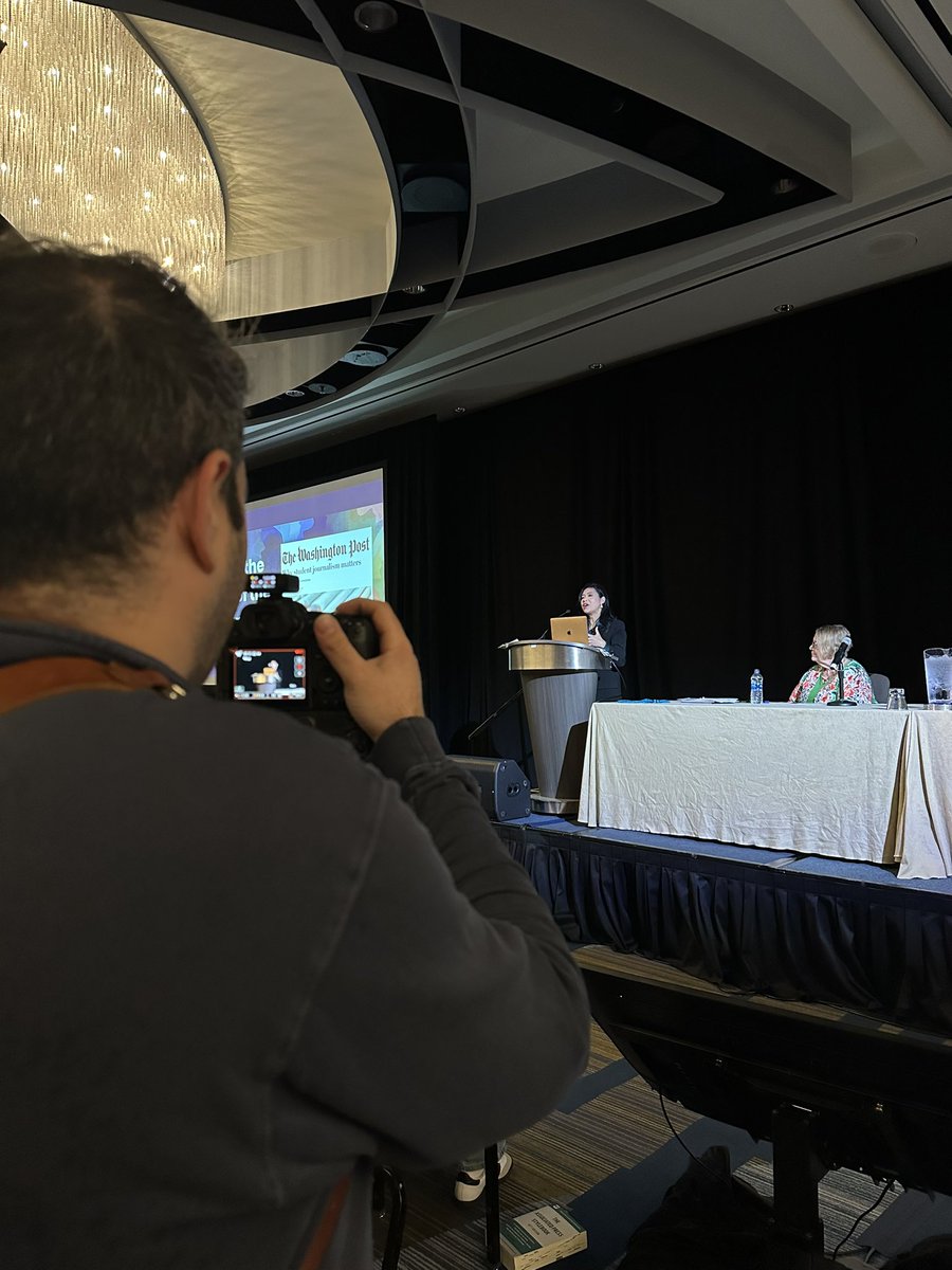 <a href="/DavidPashaee/">David Pashaee</a> taking photos of <a href="/OdetteKeeley/">Odette Keeley</a> at <a href="/JACC_Conference/">JACC Conference(s)</a>!! #jacc #acp #ACP23 #acp2023 #jacc2023 #jacc23 #journalism #journaling #photojournalism #keynotespeaker #keynote #conference #journalismconference