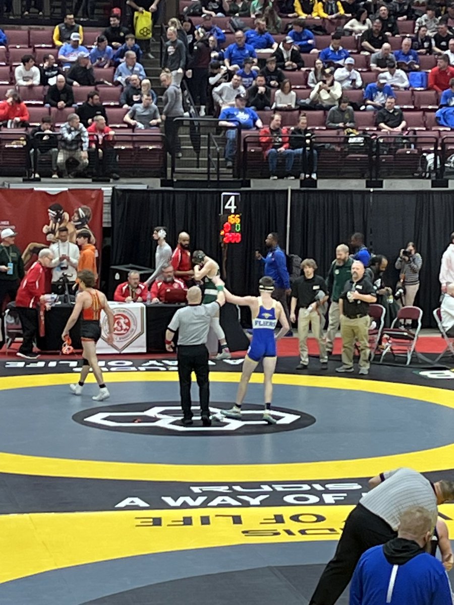 CJ Fischer with the win. Great job. One step closer. #keepitgoing