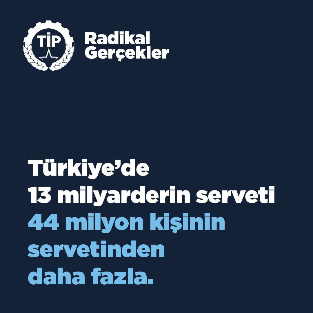 13 kişi > 44 milyon kişi!
