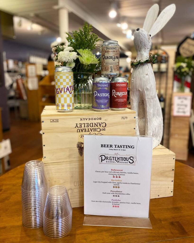 GentilesWS's tweet photo. You made it to Friday. Let's drink beers to celebrate🫶 Ryan will be here pouring a fun lineup from @pretentiousbarrelhouse, 3 sours and a lovely lager. See you from 5-7, friends! https://t.co/ukbW5wfxji https://t.co/JOLta09xdC