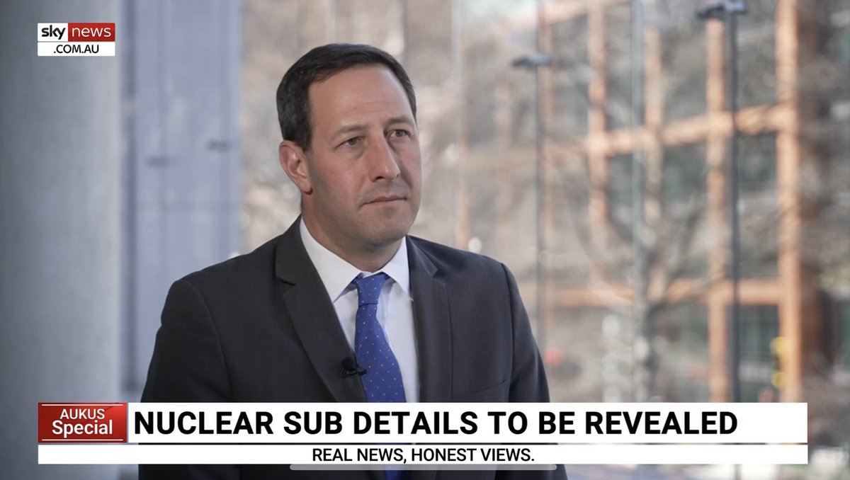 Enjoyed getting to sit down with @annelisenews and talk AUKUS. Insightful interviews with Australian Ambassador @A_Sinodinos and @RepJoeCourtney as well. skynews.com.au/australia-news…