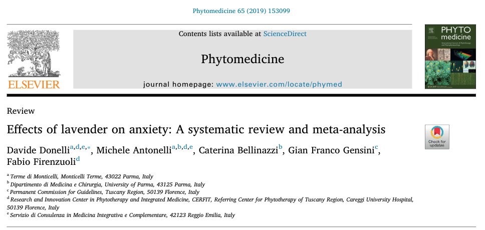 Lavender essential oil is effective in treating anxiety, yet it remains an underused treatment option. Despite data limitations, lavender-based interventions appear to have a safe profile and may be a therapeutic option in some clinical contexts. #anxietytreatment #lavenderoil