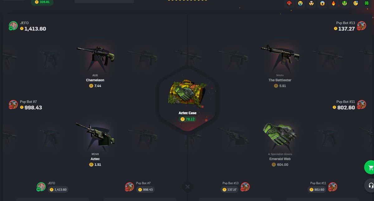 codejefo's tweet image. Finally case battle paid have an awesome Friday🤩
@CSGORoll 
Code JEFO 4 LIFE❤️
csgoroll.com/r/JEFO

#GAMBLEMONEY #gambleaware
