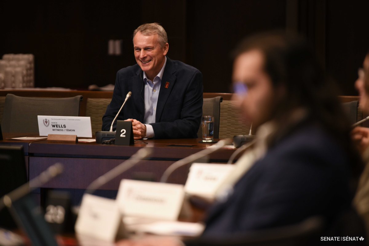SenateCA's tweet photo. #ModelSenate Committee on Foreign Affairs and International Trade met today to study the Cannabis Act and produce a report. 

Thank you Senator @wellsdavid for appearing as a witness and answering questions!

#AEFA #ModelSenate2023 #SenCA https://t.co/V3ZzTDpTUC