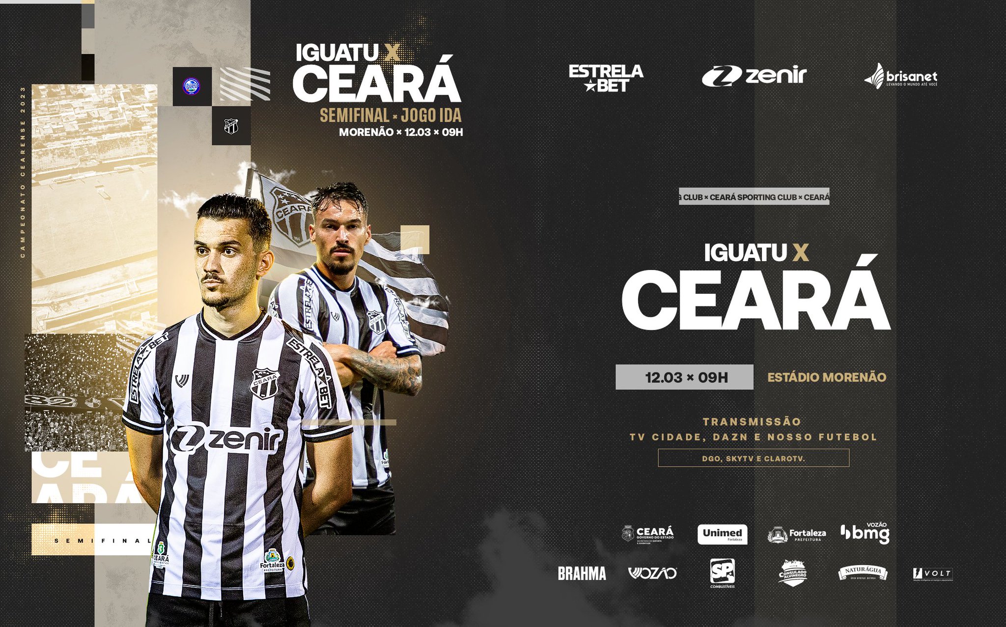 Ceará Sporting Club on X: Chegou Moto Grau, sua dose diária de