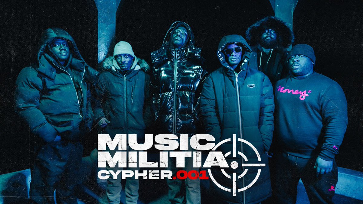 YO!

Music Militia Cypher 001 

Out now, big up everyone involved! 🙏🏿🙏🏿

youtube.com/watch?v=oDFxvK…