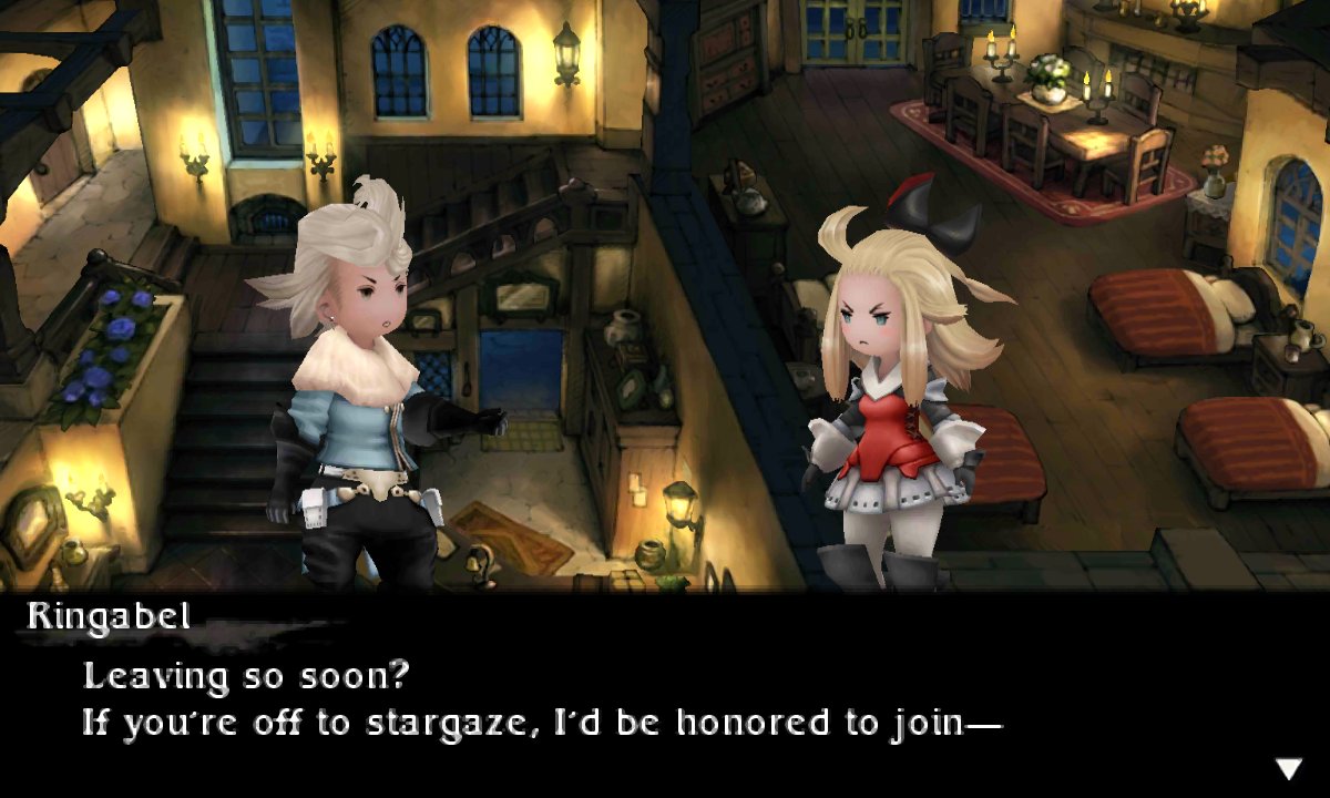 edea lee, agnes oblige, airy, ringabel, tiz arrior, and 1 more (bravely  default and 1 more) drawn by irono16