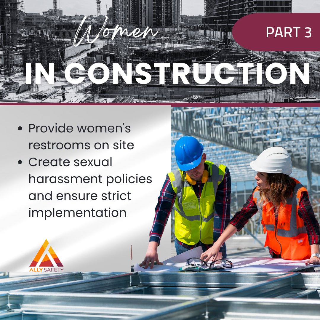 The common issues that women in construction are currently facing in the construction industry are pay gap, career advancement,...
#allysafety #womeninconstruction #womensmonth #women #empowerment #construction #safety #ehs #improvement #equality #genderequality #breakingbarriers