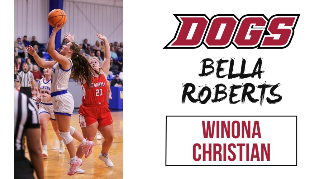 WBB: Winona Christian’s Bella Roberts has signed with the Lady Bulldogs. Welcome to Bulldog Nation!
