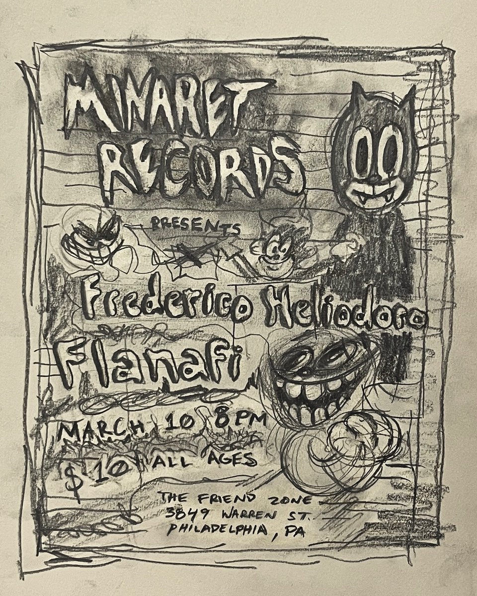 Philly tonite w/ Frederico Heliodoro (solo) &amp; Flanafi