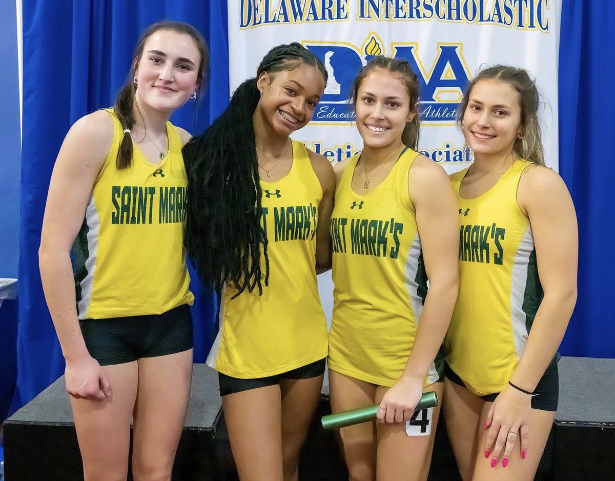 SaintMarksHS's tweet photo. 🔰BOSTON BOUND‼️
Good luck to our @SpartanRunner 4x200 team as they compete at the @NewBalance Nationals! Good luck girls!
#SaintMarksHS #ThePlaceToRun #SpartanStrong https://t.co/TrotEw8ds9