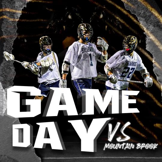 Game day! Lions take on <a href="/MtnBrookLax/">Mountain Brook Lax</a>  📍Spartan Stadium ⏰6:00 Varsity; 8:00 JV <a href="/BhamLax/">GBYLA</a> <a href="/Inside_Lacrosse/">Inside Lacrosse</a> <a href="/laxrankings/">Laxnumbers</a> <a href="/BCS_Lions/">Briarwood Athletics</a> <a href="/Dixie_Lax_Talk/">Dixie Lax Talk</a> Link:
youtube.com/live/M3Na87qbt…          Link JV:  youtube.com/live/K87nxd2Cv…