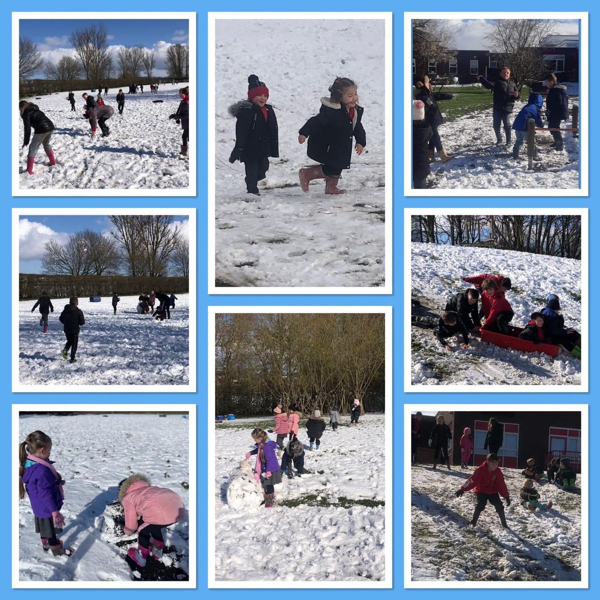 RedHallSchool's tweet photo. ❄️ SNOW MUCH FUN ❄️ 

Red Hall made the most of the snow while it lasted..what a fantastic day we all had ….sorry for the wet clothes..but these smiles make it worth it ❤️❤️

#weareCARING #OPAL @OPAL_CIC @IngridW62548287 https://t.co/BMEFup4kRQ