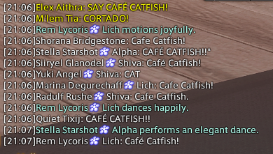 Novaffxiv_'s tweet photo. And with that, #CafeCatfish closed down for the last time.  We went a bit overtime, so to everyone who stayed until the absolute end, please have all my love! 

I wish I had more time to take SS of everyone who came, but it was PACKED and the counter was so busy. https://t.co/3MSrGefBTP