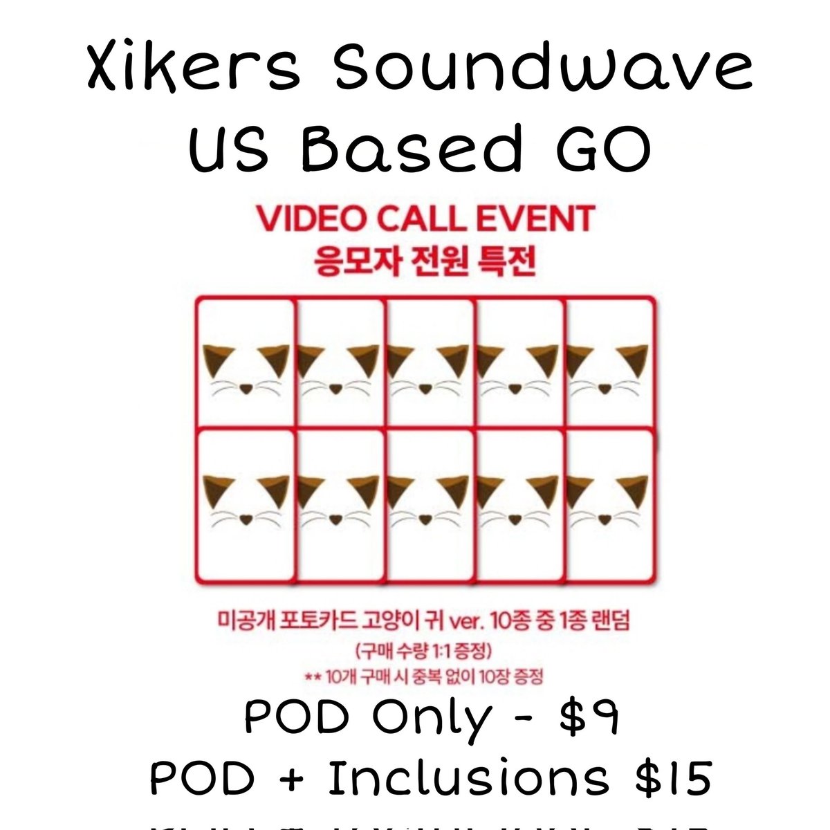 ateezhtxx's tweet photo. (US Based) Xikers - House of Tricky: Doorbell Ringing soundswave GO

POB - $9
POB + inclusions - $15

Deadline 3/20/2033

Please DM to claim member
**I will be using this GO as an opportunity to get into the video call
#XIKERS #KQFellaz2 #KQ #fellaz2 #kpop https://t.co/hO14qbbDPA