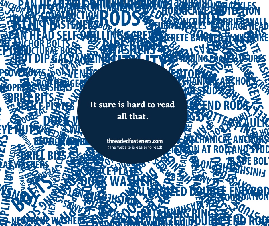 Thread_TFI's tweet image. Caught in a jam? Don't worry! Check out our website for quick and easy to read information on all our products and industries we serve!
threadedfasteners.com/product-book/

#threadedfasteners #manufacturing #TFI #threadedfastenersinc #boltsandnuts